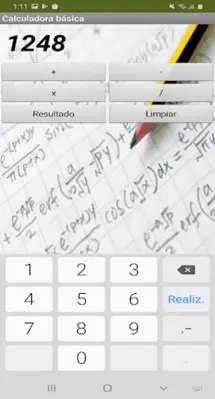 CALCULADORA BÁSICA android App screenshot 2